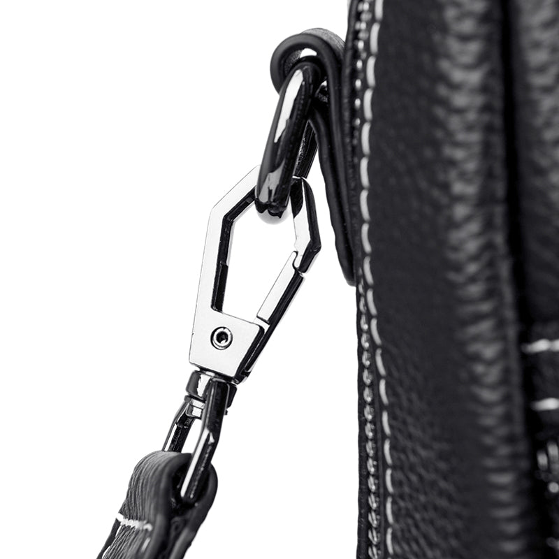 Stylish Leather Backpack for School and Travel - Image 10