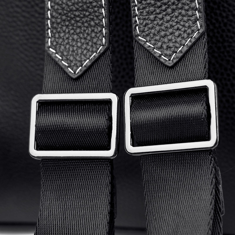 Stylish Leather Backpack for School and Travel - Image 12