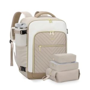 Women’s 40L Travel Backpack – TSA Carry-On, Fits 17" Laptop