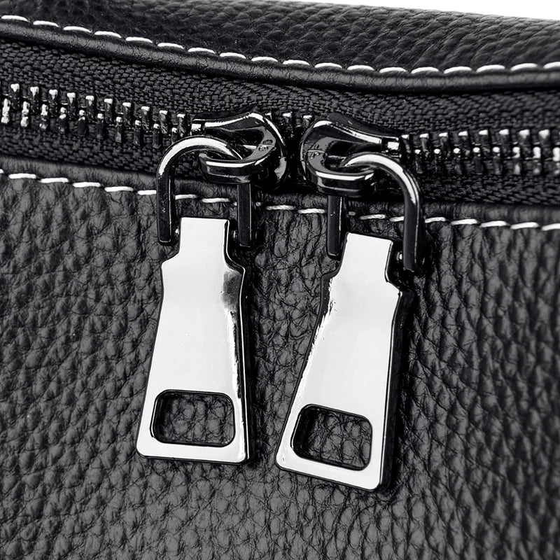 Stylish Leather Backpack for School and Travel - Image 5